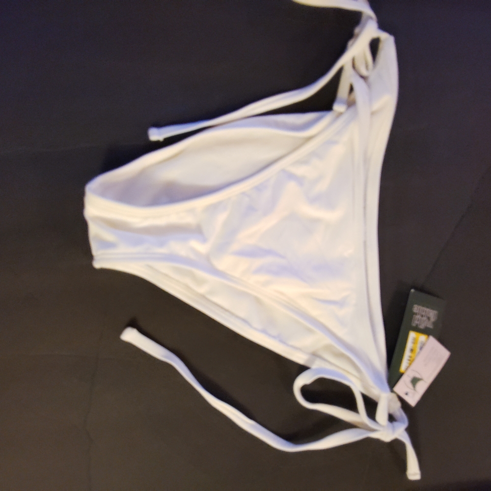White Women's Swim Bottom